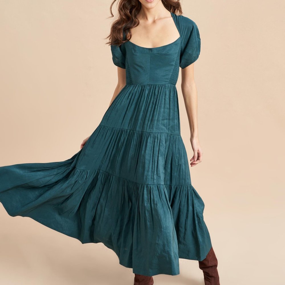 La Ligne Puff Sleeve Dress